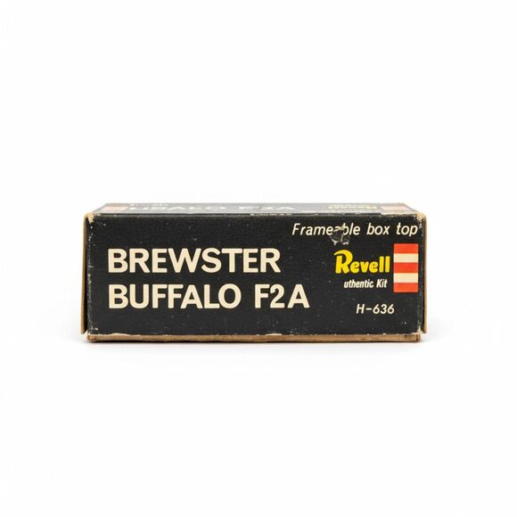 Brewster Buffalo F2A Model Plane by Revell -- ITEM #3353 - Picture 6 of 8